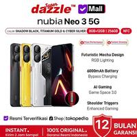 Gambar READY HP NUBIA Neo 3 5G NFC 8/256 GB Original Resmi Official Store Mall Ori Handphone Gaming - 8/256 Black dari JUADA ID undefined 1 Tokopedia