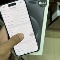 Gambar IPHONE 15 pro 128 ibox mulus macam baru BH 100% dari O.w cell Batam undefined 2 Tokopedia