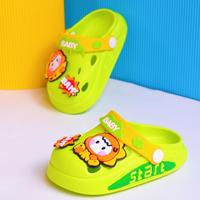 Gambar Fashion Sepatu Sandal Anak Laki Laki - B261 Sendal Sandal Slop Anak Laki Laki Perempuan Karakter Lucu Baim Anak Cewek Cowok Bahan Karet Jelly Anti Slip anti Licin Casual Umur 9 Bulan- 12 Tahun - BLUE, 18-19 dari Diti Fereibij undefined 5 Tokopedia