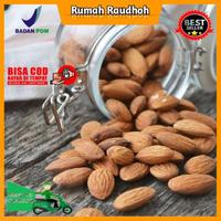 Gambar Javanna~ KACANG ALMOND PANGGANG KUPAS / KACANG ALMOND ROASTED 250 GR / CEMILAN SEHAT IBU HAMIL / MENURUNKAN KOLESTEROL / BAGUS UNTUK KULIT DAN KECERDASAN OTAK dari Javanna77 undefined 3 Tokopedia