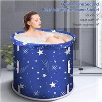 Gambar Bak Mandi Lipat Terapi Kesehatan Kapas Mutiara Ukuran Sedang Portabel Untuk Kamar Mandi dari De Goodstuff undefined 1 Tokopedia