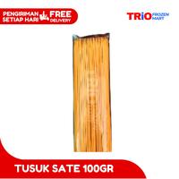 Gambar Tusuk Sate Bambu kualitas bagus dan kuat 500gr - 100gr dari TRIO Frozen undefined 3 Tokopedia
