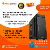 Gambar PC Rakitan Core i5-Gen 10 Office (Siap Pakai, Ram /Ssd+Hdd Cek Varian) - 16GB, SSD 128+HDD500 dari MEGA COMPUTERS undefined 1 Tokopedia