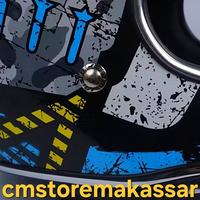 Gambar Helm JS Cakil Retro Motif Cross Over Premium Full Face SNI List Chrome Pet Transparan Vintage Jap Style - Cross Over Red dari Cmstoremakassar undefined 5 Tokopedia