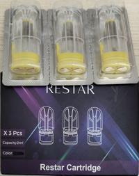 Gambar RESTAR MESH COIL NEW STYLE CARTRIDGE REFILL RELX - 1 pcs, Hitam dari authentic GO undefined 5 Tokopedia