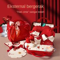 Gambar Baby Clothes Gift Box Pure Cotton Set Newborn Baby Gift Full Moon Celebration Gift High-end Gift Box dari jagsjc undefined 1 Tokopedia