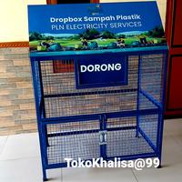Gambar KOTAK DONASI SAMPAH BOTOL PLASTIK UKURAN 100×60×135cm dari TokoKhalisa@99 undefined 1 Tokopedia