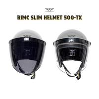Gambar RIMC Helm 500-Tx Slim Helmet / Helm Slim Head / Retro Slim - Silver Glossy, L - XL dari Illyra Trove undefined 3 Tokopedia