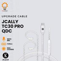 Gambar Jcally Tc30 Pro Usb Type-C Audio Jack Qdc 0.75Mm Upgrade Cable | Kabel 8 Core Silver-Plated Dengan Dac Cx31993 & Mic | Kompatibel Kz Trn Tfz Cca Populer dari Angkasa djaya undefined 2 Tokopedia