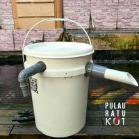 Gambar [RY] Ember filter kolam ikan karantina Pulau Ratu Koi dengan/tanpa media - tanpa media, tanpa pompa dari RASYIMA undefined 1 Tokopedia