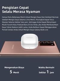 Gambar [COD]Stereo Touch Control Earphone Wireless TWS Nirkabel Premium Live In-Ear Noise Bluetooth Headset Nirkabel Dengan Bass Berat Tinggi Samsung Galaxy Buds Live Headset Bluetooth R180 Super Clone 1 : 1 Bluetooth 5.3 ANC Original Terbaik Termurah Ready - Black- dari Juragan-Headset undefined 3 Tokopedia