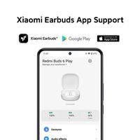 Gambar Xiaomi Redmi Buds 6 Play | Bluetooth 5.4 | Baterai Hingga 36 Jam | Xiaomi Earbuds App Support | Nyaman Digunakan [Official Store] Termurah Ready Terbaik - Black dari enjoy asik undefined 4 Tokopedia