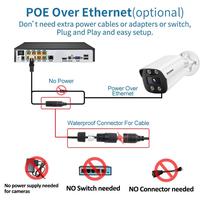 Gambar POE 8MP 4K IP Security Surveillance Camera POE Outdoor Waterproof Onvif Metal Bullet H.265 CCTV Camera Motion Detection Camera - 4MP POE, 2.8mm dari serasawera 52 undefined 5 Tokopedia