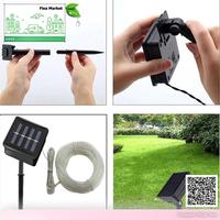 Gambar ANBLUB Lampu String Dekorasi RGB Solar Power 100 LED 12 Meter LISM-10 - Multi Warna, Etc dari Flea-Markets undefined 5 Tokopedia