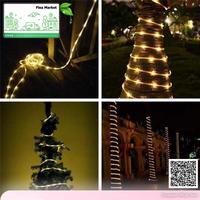 Gambar ANBLUB Lampu String Dekorasi RGB Solar Power 100 LED 12 Meter LISM-10 - Multi Warna, Etc dari Flea-Markets undefined 2 Tokopedia