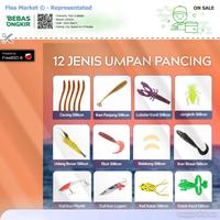 Gambar LIXADA Umpan Pancing Ikan Set Fishing Bait Kit 91PCS - DWS250-B - Multi Warna, LIXADA dari Flea-Markets undefined 1 Tokopedia