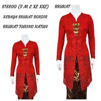 Gambar Indah Collection ABAYA KEBAYA BRUKAT BORDIR ENCIM MODERN LENGAN PANJANG BORDIR SENADA FURING KATUN KEBAYA WISUDA - coklat tua, S dari Indah665 undefined 5 Tokopedia