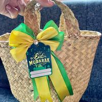Gambar Tas Anyam, Hampers, Lebaran, Idul Fitri, Goodie Bag, Eid Mubarak, Puru - L, Idul Fitri/ Eid dari HEYMOM - KITCHEN & HAMPERS BAG undefined 3 Tokopedia