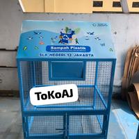 Gambar tempat sampah botol plastik daur ulang dari ahmad juaeni undefined 3 Tokopedia