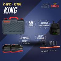 Gambar mesin bor baterai cordless impact 42 volt King Japan - KING 42 BRUSLES dari fishing.umkm undefined 4 Tokopedia
