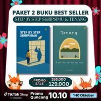 Gambar solusibuku - Bundling 2 Buku Step by Step Skripsimu & Tenang (Cklik Media) dari solusibuku_NEW undefined 1 Tokopedia