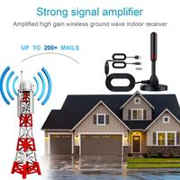 Gambar Portable HD TV Antenna Digital HD Aerial 30DBI HD Digital TV Antenna with Amplifier DVB-T2 Quick Response Indoor Outdoor Antenna dari TOKO LANLAYANGAN BODAS undefined 3 Tokopedia
