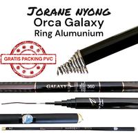 Gambar Joran Tegek Orca Galaxy Ring Alumunium (kolong wd )+ Sungu / Tanduk wd - +Ring, 360 dari Jorane Nyong_NEW undefined 1 Tokopedia
