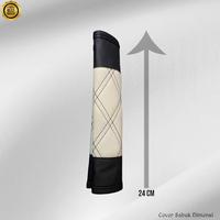 Gambar Cover Seatbelt Sarung Sabuk Pengaman Kulit Oscar Premium Variasi Aksesoris Interior - Biru Tosca dari The Punk Concept undefined 4 Tokopedia