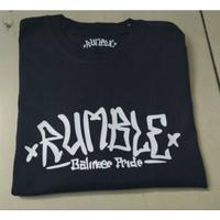 Gambar kaos rumble kaos distro pria wanita Kemeja olahraga yang ramah kulit dan menyerap keringat - Putih, XL dari RAKHEL AYU PRATAMANINGTYAS. undefined 1 Tokopedia