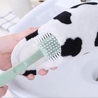 Gambar Sikat Pembersih Sepatu Sandal berbagai sisi / Sikat Sepatu Sandal / Sikat Pembersih WC Kamar Mandi Wastafel - GREEN dari HAIMA SHOP_NEW undefined 3 Tokopedia