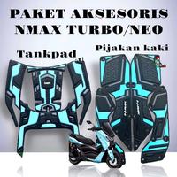 Gambar Paket Aksesoris motor Nmax Turbo/Neo Tahun 2024-2025 Bahan Karet Tebal Motorcycle Karpet - MERAH dari GloryKbw undefined 3 Tokopedia