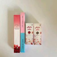 Gambar Paket ombre nufa inai kuku- henna kuku-paket ombre henna nufa by nickysha- nufa inai kuku 2pcs  Nail Art Polish Halal - hitam-maroon+buffer dari Malikastore.mdr undefined 3 Tokopedia