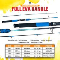 Gambar Paket Set Joran Pancing Galatama Japan Style dan Full Busa EVA 16kg/18kg dan Reel Spinning 1000 2000 3000 Daido Shikari 1.5M - 2.4M Mancing Laut - FULL EVA HANDLE, 1000, 150 dari 31 Fishing undefined 3 Tokopedia