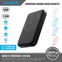 Gambar Powerbank Anker Magnetic 5000mAh Powercore MagGo 321 Wireless PB A1616 - Putih dari Digital 3 undefined 1 Tokopedia