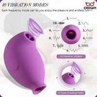 Gambar PENGUIN LICKING SUCKING VIBRATING CLITORIS SUCKER MASSAGE - Ungu dari sate bekicott undefined 4 Tokopedia
