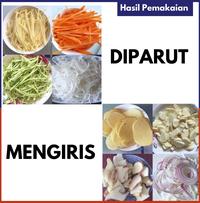 Gambar MAXPUMP Mesin Kentang Manual & Listrik 180W 220V Alat Pemotong Sayur Modern & ekonomis Besar Mesin Kentang - Alat Potong Sayur Otomatis untuk dan Usaha Makanan - QPJ-220ML Listrik dari Poseidonpump undefined 3 Tokopedia