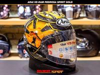 Gambar Helm Motor ARAI VZ-RAM Pedrosa Spirit Gold VZ Ram Half F dari Xtreet Helmet undefined 2 Tokopedia