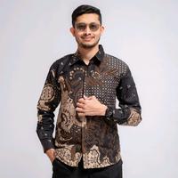 Gambar Kemeja Batik Pria SlimFit Motif Aditya Batik Salimar Official Full Furing high quality Kain Katun Prima Mesres Baju Atasan - Panjang, S dari BatikSalimar undefined 3 Tokopedia