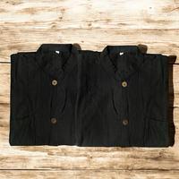 Gambar Atasan Baju Adat Baduy Dewasa Hitam/black Katun Tenunan Asli Model Kancing Pria Nyaman Pakai Size M L XL XXL - Hitam M dari baduyethniccraft undefined 3 Tokopedia