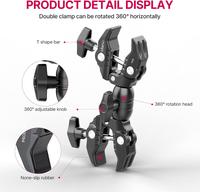 Gambar Ulanzi R096 Magic Arm with Super Double Camera Clamp dari Ulanzi Indonesia undefined 4 Tokopedia