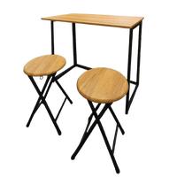 Gambar Atria Meja Makan Lipat Freddy + 2 Kursi Coklat dari Atria Furniture Official undefined 2 Tokopedia