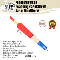 Gambar Pelampung Pumbul Pancing Starlet Starlite Kayu Pendek/Panjang Model Berkualitas Murah - Toms Fishing dari Toms Fishing undefined 4 Tokopedia