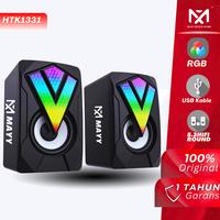 Gambar [RADY]  MAYY SPEAKER HT331 Suara Jelas Dan Extra Bass Baut Komputer / Laptop / TV / Handphone DLL SPEAKER MINI MULTIMEDIA - Not Specified dari Mayy Store.id undefined 1 Tokopedia