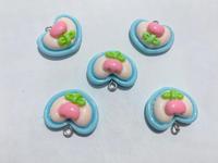 Gambar ( 6 PCS ) Resin Clay Bentuk IMUT DAN LUCU Plus Kawat DIY - Alpukat dari 888accessoristas undefined 5 Tokopedia