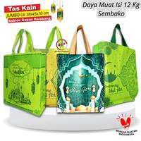 Gambar 12 Pcs Tas Lebaran IdulFitri GoodieBag Spunbond Hampers THR Parcel Paperbag Kain Godybag Totebag - M= 25x35x10 cm Lebaran Flexo (Bebas) 12 Tas dari Global Ekajaya Goodiebag undefined 5 Tokopedia