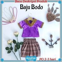 Gambar Baju Bodo | Setelan Anak Perempuan | Baju Adat Bugis Daerah Makassar | Azzafran For Mommy dari CandraaGutmaaa77 undefined 5 Tokopedia