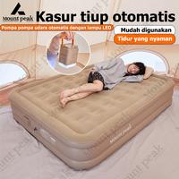 Gambar ️Siap kirim️ Mountpeak Kasur Angin  Pompa Listrik  Berbagai pilihan ukuran-Tunggal/Ganda sleeping bag kasur  pompa Tidur Camping - SSS versi tebal-3 tempat tidur orang-25cm dari 1mountainhiker undefined 5 Tokopedia