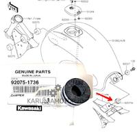 Gambar Karet Damper Tangki Belakang W175 W 175 Original Kawasaki Japan 92075-1736 dari Karuniamotor20 undefined 1 Tokopedia