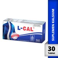 Gambar L-Cal 30 Tablet - L Cal Tablet - Calcium + Vitamin D3 K3 - Suplemen Kalsium dari Sehat Calista undefined 1 Tokopedia