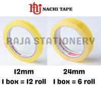 Gambar Nachi Stationery Tape 12mm 24mm / Selotip Solatip Isolasi Nachi 1/2 inch 1 inch - 12mm dari Raja Stationery undefined 4 Tokopedia